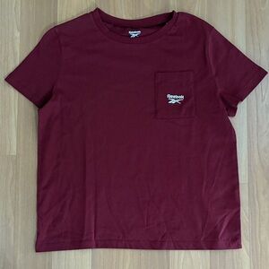 Reebok Burgundy Pocket Tee